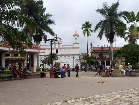 Parque Central i Copan