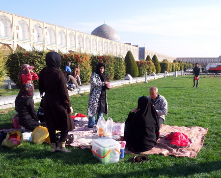 Familie på Imam-plassen