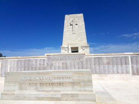 Monument over Anzac