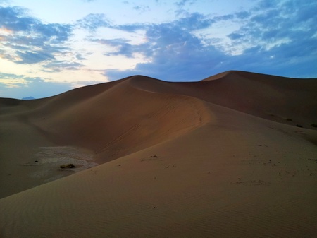 Sanddyner utenfor Yazd