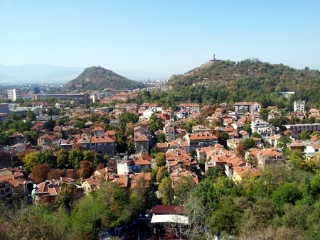 Utsikt over Plovdiv