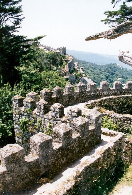 Borgmuren på Castelo dos Mouros