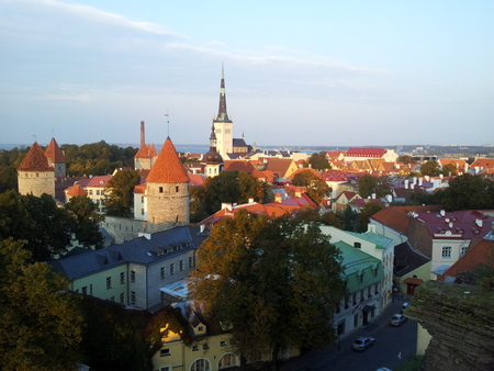 Utsikt over Tallinn