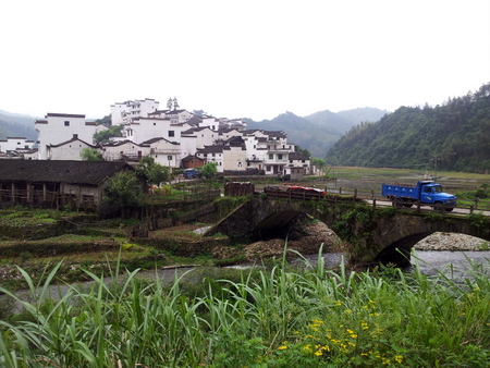 Landsby nær Xiao Likeng