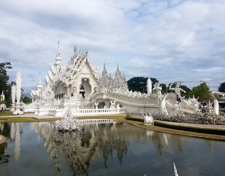 Det hvite templet i Chiang Rai