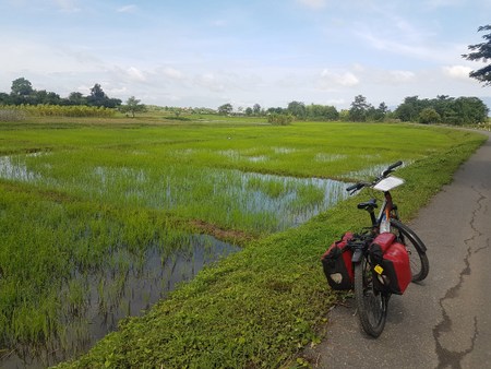 Mange fine steder å sykle i Thailand